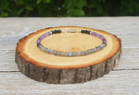 Protection Bracelet | Labradorite, Amethyst & Black Onyx by Brahmatells