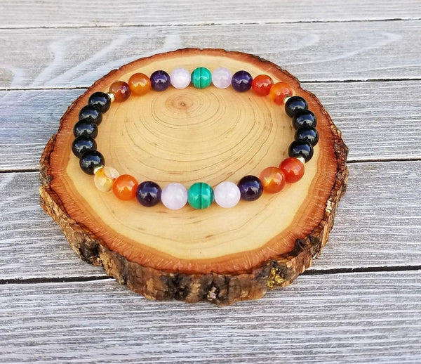 Psychic Protection Bracelet - Shield Against Negative Energies by Brahmatells