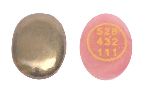 Pyrite & Rose Quartz by Brahmatells