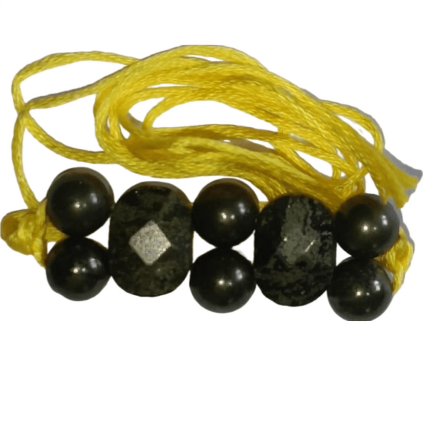 Pyrite Band for Wealth and Protection | Brahmatells by Brahmatells