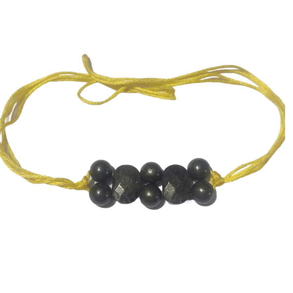 Pyrite Band for Wealth and Protection | Brahmatells by Brahmatells