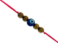 Pyrite with Evil Eye Protection | Money Magnet Crystal by Brahmatells