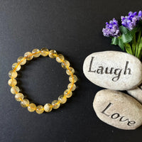 Radiant Citrine Crystal Bracelet | Brahmatells Astro Collection by Brahmatells