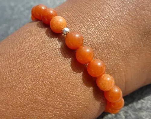 Red Aventurine Bracelet | Confidence & Vitality Accessory by Brahmatells