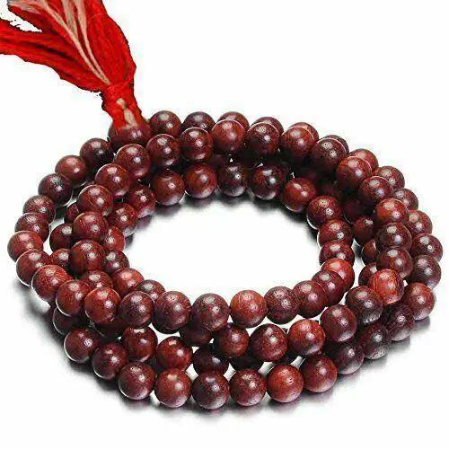 Red Chandan Japa Mala for Spiritual Upliftment | Brahmatells by Brahmatells