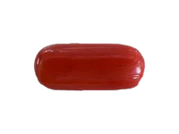 Red Coral Capsule Pendant - Moonga for Mars Energy Alignment | Brahmatells by Brahmatells