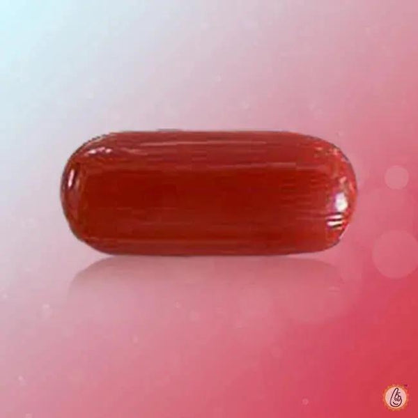 Red Coral Capsule Pendant - Moonga for Mars Energy Alignment | Brahmatells by Brahmatells