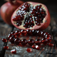 Red Garnet Bracelet for Courage & Passion | Brahmatells by Brahmatells