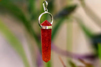 Red Jasper Double-Sided Pendant for Emotional Balance | Brahmatells by Brahmatells