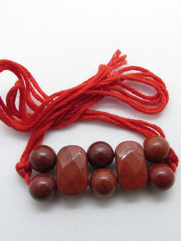 Red Jasper Rakhi: Emotional Balance & Protection | Brahmatells by Brahmatells
