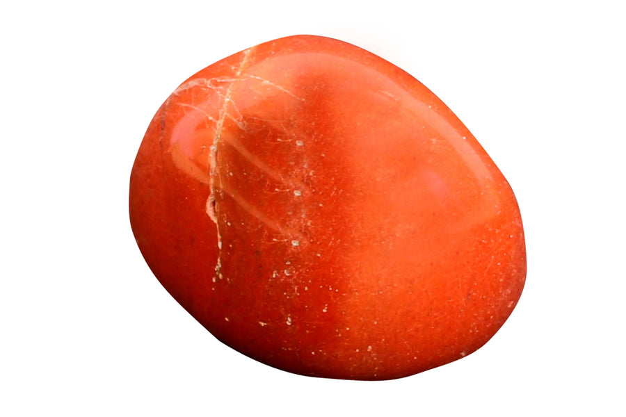 Red Jasper Tumble by Brahmatells