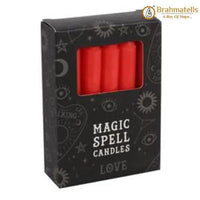 Red Love Spell Candle Pack of 10 by Brahmatells