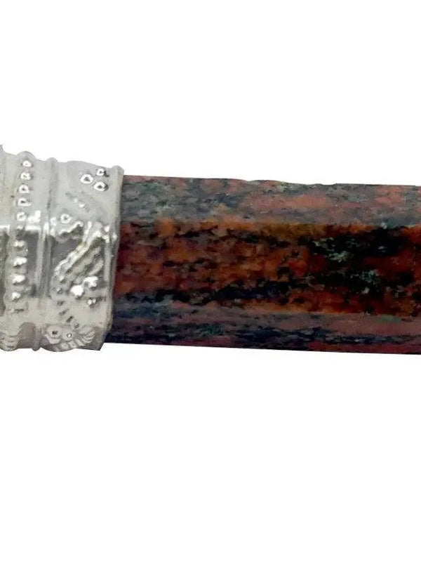 Rhodonite Pencil Pendant by Brahmatells