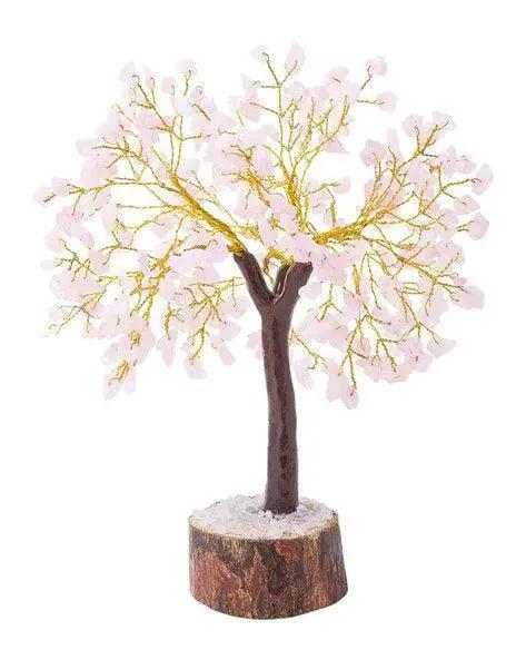 Rose Quart Crystal Wishing Tree by Brahmatells