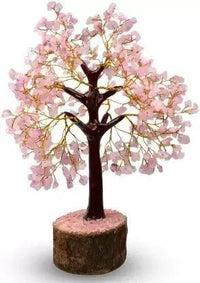Rose Quart Crystal Wishing Tree by Brahmatells