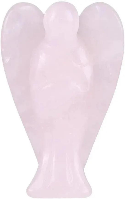 Rose Quartz Crystal Angel by Brahmatells