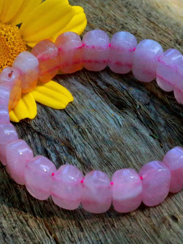 Rose Quartz Harmony Bracelet for Love & Emotional Healing | Brahmatells by Brahmatells