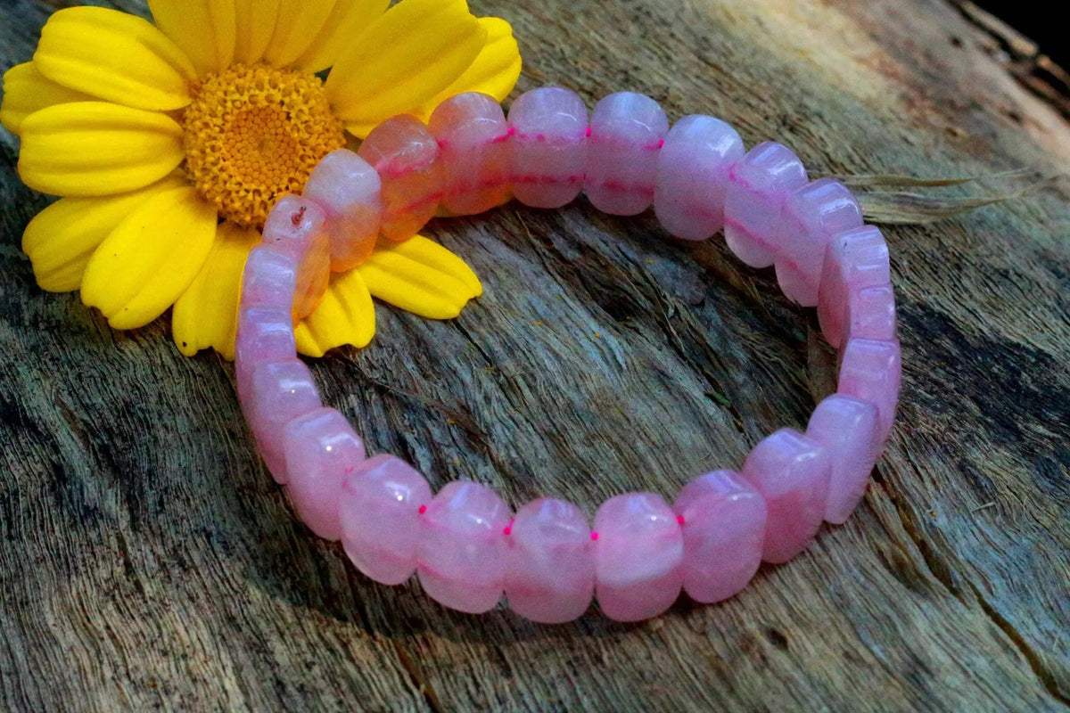 Rose Quartz Harmony Bracelet for Love & Emotional Healing | Brahmatells by Brahmatells