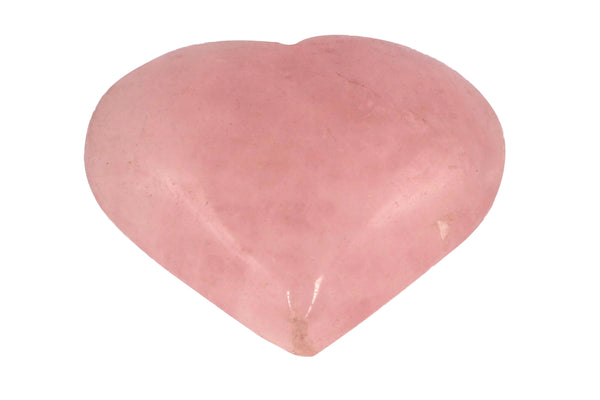 Rose Quartz Heart by Brahmatells