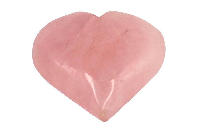 Rose Quartz Heart by Brahmatells