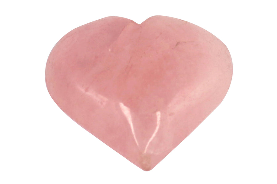 Rose Quartz Heart by Brahmatells