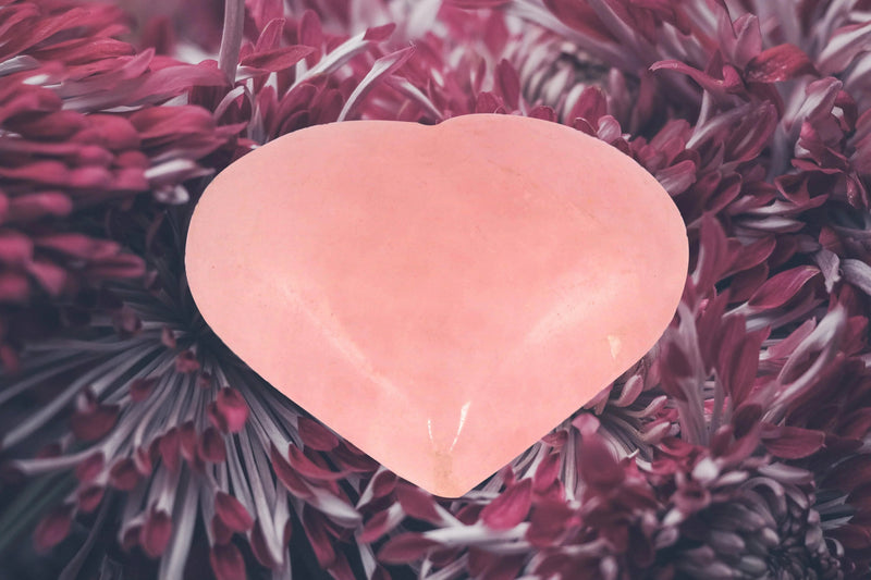 Rose Quartz Heart by Brahmatells