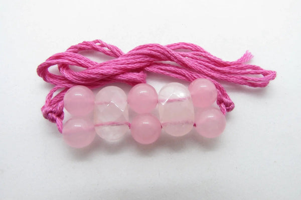 Rose Quartz Rakhi by Brahmatells