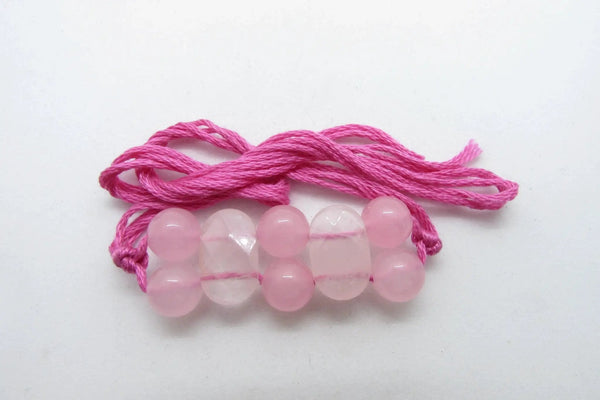 Rose Quartz Rakhi by Brahmatells