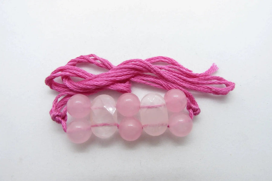 Rose Quartz Rakhi by Brahmatells