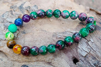 Ruby Zoisite Bracelet – Confidence & Clarity by Brahmatells