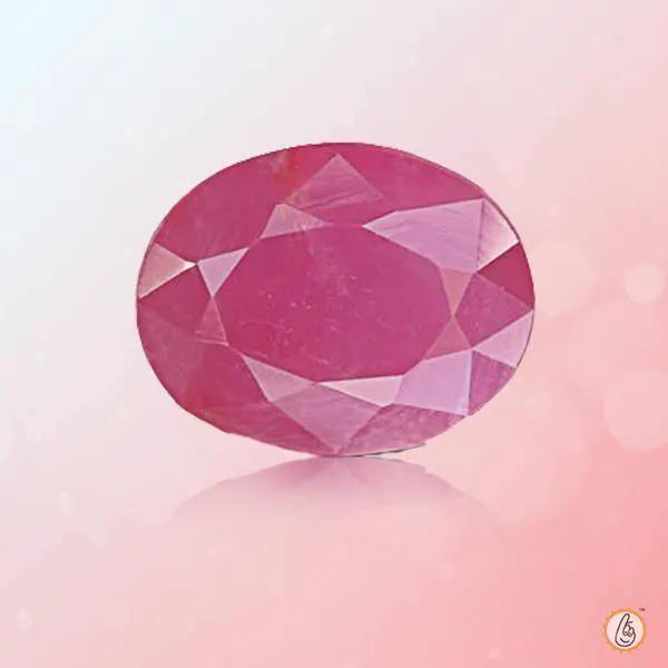 Ruby Manak candy-red-oval BTR111GSM by Brahmatells