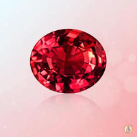 Ruby Manak oval-apple-red BTR125GSM by Brahmatells