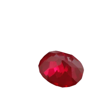 Ruby Manak oval-blood-red BTR130GSM by Brahmatells
