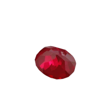 Ruby Manak oval-blood-red BTR130GSM by Brahmatells