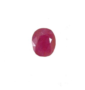 Ruby Manak oval-blush-red BTR119GSM by Brahmatells