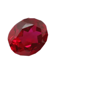 Ruby Manak ovale-wine-red BTR128GSM by Brahmatells