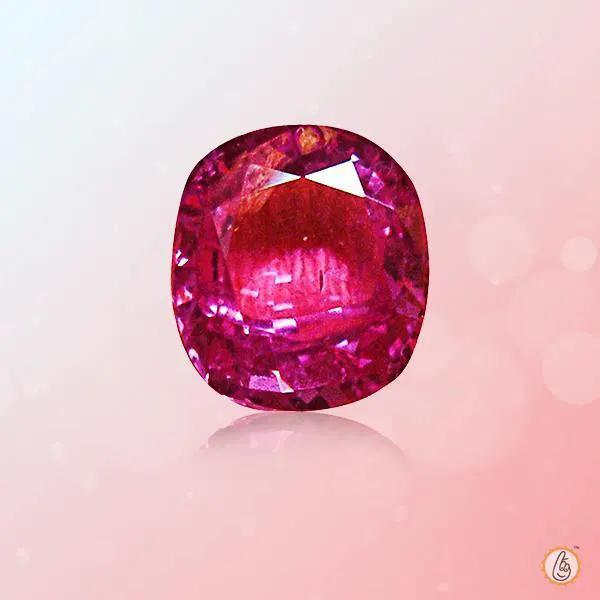 Ruby Manak radiant-crimson-red BTR118GSM by Brahmatells