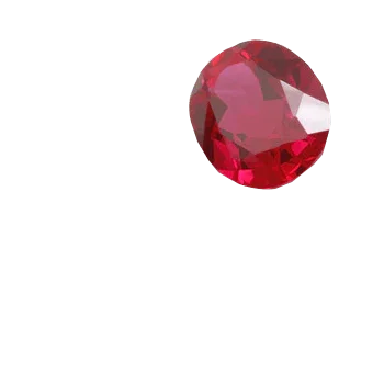 Ruby Manak wine-red-oval BTR129GSM by Brahmatells