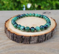 Ruby Zoisite Bracelet: Harmony of Passion and Patience | Brahmatells by Brahmatells