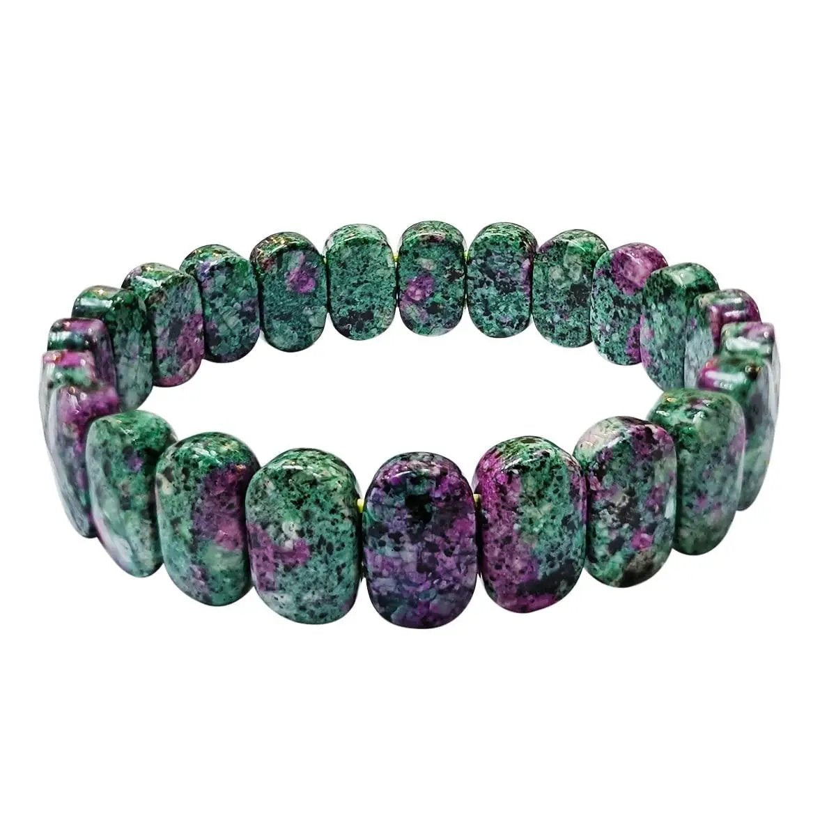 Ruby Zoisite Healing Crystal Bracelet - Brahmatells by Brahmatells