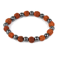 Rudraksha & Crystal Healing Bracelet | Brahmatells by Brahmatells