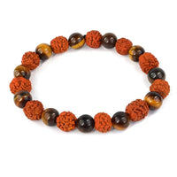 Rudraksha & Crystal Healing Bracelet | Brahmatells by Brahmatells