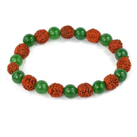 Rudraksha & Crystal Healing Bracelet | Brahmatells by Brahmatells