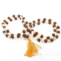 Rudraksha & Sphatik Mala for Spiritual Growth & Peace | Brahmatells by Brahmatells