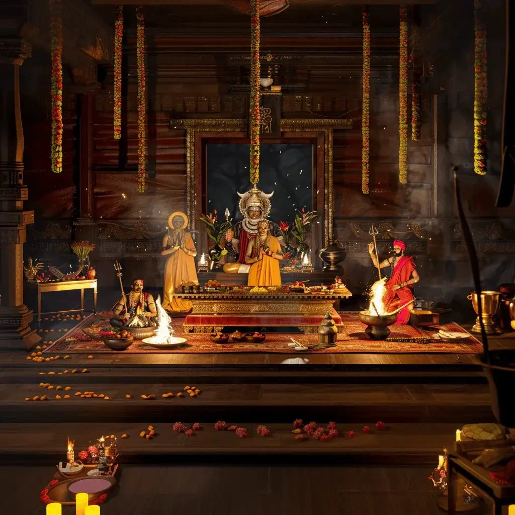 Rudram Chamakam Yagna - Divine Blessings and Prosperity by Brahmatells