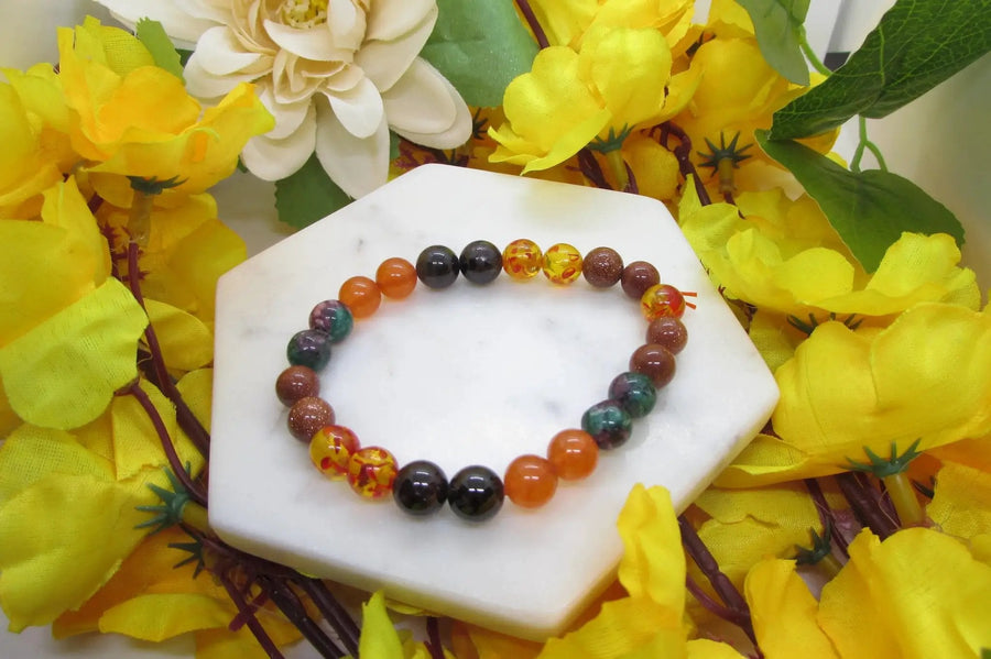 Ruling Number 1 Bracelet for Power & Wealth | Embrace Sun Energy - Brahmatells by Brahmatells