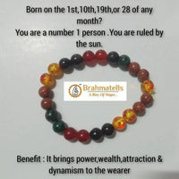 Ruling Number 1 Bracelet for Power & Wealth | Embrace Sun Energy - Brahmatells by Brahmatells