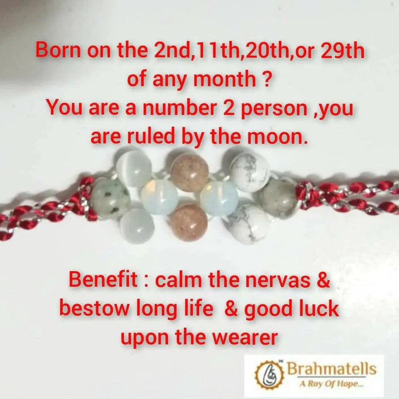 Ruling Number 2 Numerology Band by Brahmatells