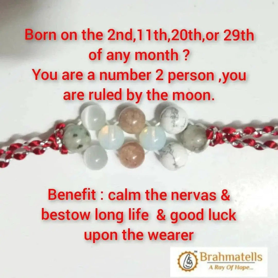 Ruling Number 2 Numerology Band by Brahmatells