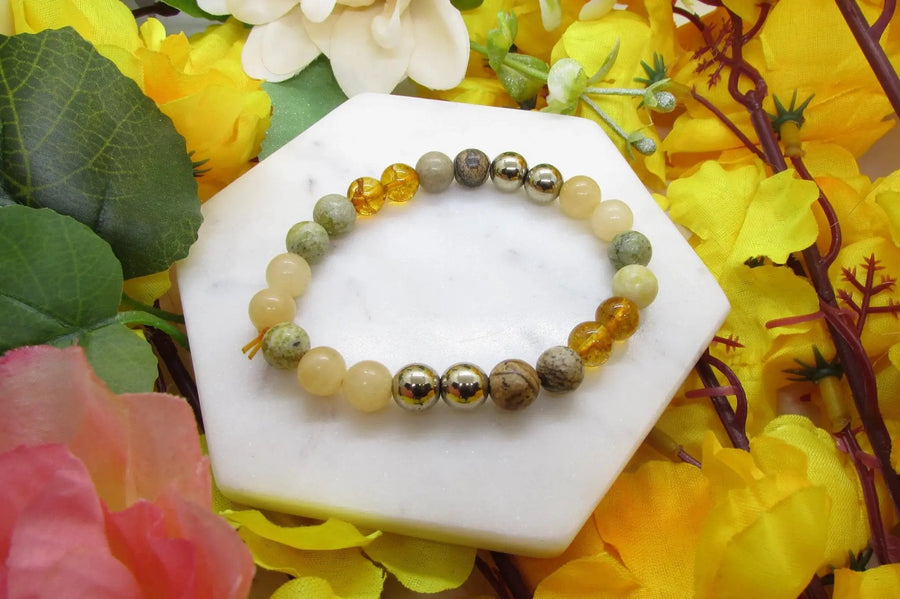 Ruling Number 3 Jupiter-Inspired Bracelet - Prosperity & Wisdom | Brahmatells by Brahmatells